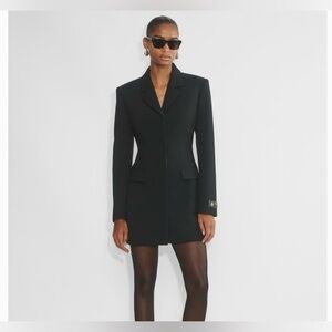 Babaton Autograph Women's Black Blazer Jacket 10 nwt